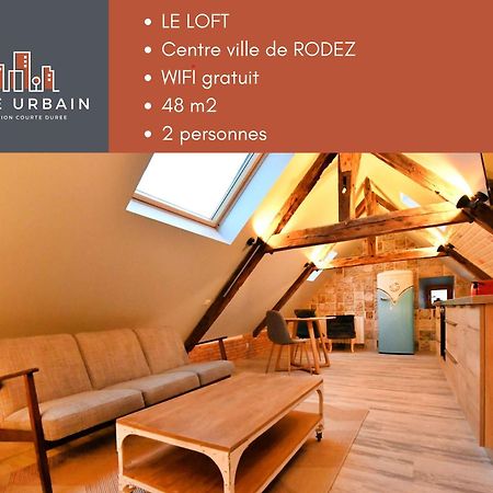 Appartamento Loft Sous Les Combles - Loft Under The Rafter Rodez Esterno foto