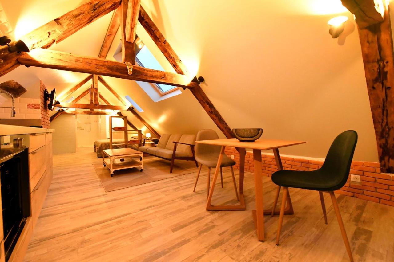 Appartamento Loft Sous Les Combles - Loft Under The Rafter Rodez Esterno foto